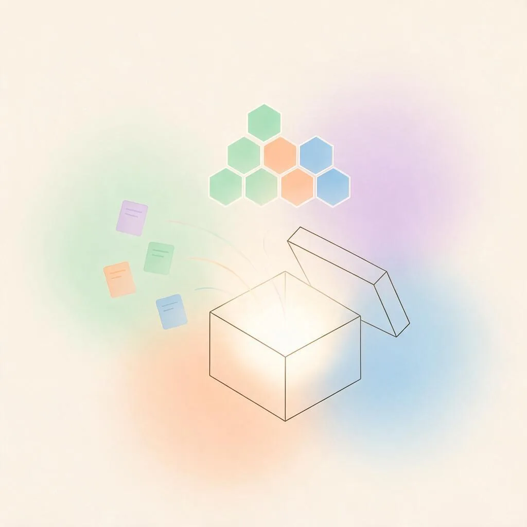 企业 AI 知识库插画